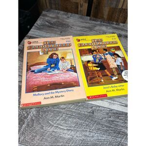 Baby Sitters Club Lot 2 Vintage Paperbacks 29 & 36 Ann M Martin 1989 1990